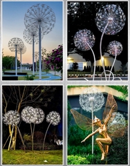 Đèn LED Hoa Bồ Công Anh Dandelion Inox-PC Các Size - Bảng Báo Giá