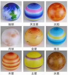 Đèn LED Mô Phỏng Các Hành Tinh phát sáng trang trí cảnh quan sân vườn Zalaa ZMP-Planet-Lights