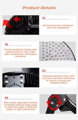 Đèn LED Pha Chiếu Sân Golf 1000W Module Philips ZFL-CLEO-INV-ZIG-1000 Zalaa