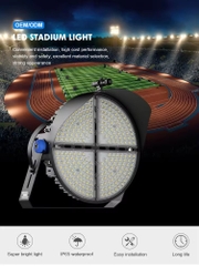 Đèn LED Sân GOLF 500W Module Tròn Chiếu Xa - Mã SP ZFL-CLEO-INV-ZIG-500 ZALAA Sport Lighting