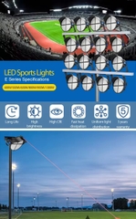 Đèn LED Sân GOLF 500W Module Tròn Chiếu Xa - Mã SP ZFL-CLEO-INV-ZIG-500 ZALAA Sport Lighting