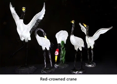 Đèn LED Tạo Hình Điêu Khắc 3D Chim Thiên Nga phát sáng Zalaa dành cho Dự án Vườn Ánh Sáng