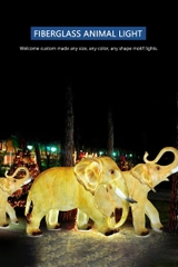 Đèn LED Tạo Hình Điêu Khắc 3D Chim Thiên Nga phát sáng Zalaa dành cho Dự án Vườn Ánh Sáng