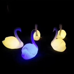 Đèn LED Trang Trí Cảnh Quan hình Con Hạc và Thiên Nga Phát sáng Zalaa cho các Dự án Vườn Ánh Sáng mới