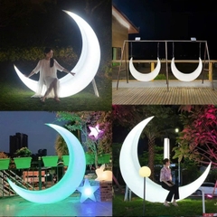 Đèn LED Trang trí cảnh quan hình Ông Trăng bán nguyệt khuyết Zalaa cho các Dự án chiếu sáng mới