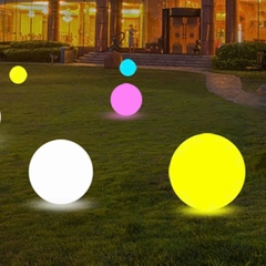 Đèn LED Tròn Kiểu Dáng Quả Bóng, Nhiều màu sắc, Sử dụng trang trí cảnh quan sân vườn ZALAA ZSV-Ball-Lights