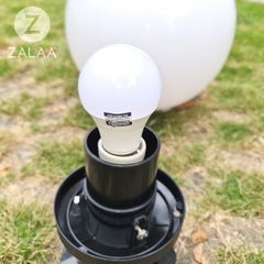 Đèn Trụ Cổng Cầu Đục D300, đuôi đèn E27