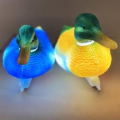 Đèn LED ZALAA Mô Hình Con Vịt Tuyết Simulation Snow Duck Light cho Vườn Ánh Sáng / Light Garden