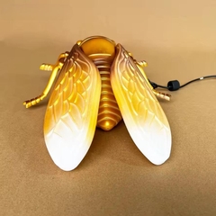 Đèn LED ZALAA Mô Hình Ve Sầu Simulation Golden Cicada Light cho Vườn Ánh Sáng / Light Garden