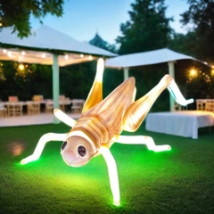 Đèn LED ZALAA Mô Phỏng Châu Chấu Năng Động Cho Vườn Ánh Sáng / Light Garden