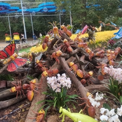 Đèn LED ZALAA Mô Phỏng Con Kiến Ants Năng Động Cho Vườn Ánh Sáng / Light Garden