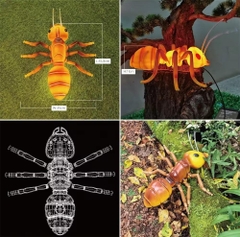 Đèn LED ZALAA Mô Phỏng Con Kiến Ants Năng Động Cho Vườn Ánh Sáng / Light Garden
