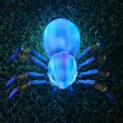 Đèn LED ZALAA Mô Phỏng Hình Nhện Năng Động Cho Dự Án Chiếu Sáng Cảnh Quan Sân Vườn