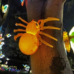 Đèn LED ZALAA Mô Phỏng Hình Nhện Năng Động Cho Dự Án Chiếu Sáng Cảnh Quan Sân Vườn