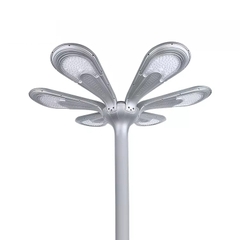 Đèn Công Viên Kiểu Dáng Bông Hoa 6 Cánh Hiện Đại ZG-TYD5005-6 96W ZALAA Solar Garden Cho cột cao 6-10m