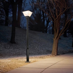 Đèn Năng Lượng Mặt Trời ZG-GGD002 ZALAA cho cột cao 2-4m Chiếu sáng Cảnh Quan Sân Vườn