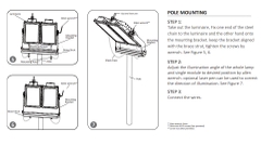 Đèn Pha LED Zalaa cho Trụ Cột Giàn Nâng Hạ Chiếu Sáng Khu Trung Tâm Bến bãi Ga Tàu Đường Sắt Việt Nam ZFL-Railway 280w, 560W, 840w