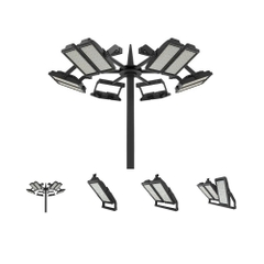 Đèn Pha LED Zalaa cho Trụ Cột Giàn Nâng Hạ Chiếu Sáng Khu Trung Tâm Bến bãi Ga Tàu Đường Sắt Việt Nam ZFL-Railway 280w, 560W, 840w