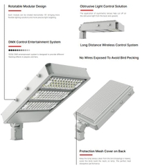 Đèn Sân Thể Thao điều khiển thông minh không dây ZSG-JRS 150W đến 450W | Zalaa/Soga Smart Lighting