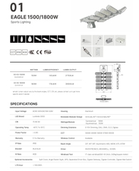 Đèn Sân Thể Thao Eagle ZSG-EG 600W đến 1800W - Giải Pháp Chiếu Sáng Thông Minh Zalaa/Soga Smart Lighting