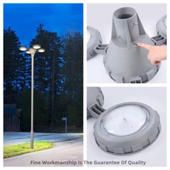 Đèn Đường Công Viên Năng Lượng Mặt Trời ZG-TYD2005-4 35W ZALAA Cho cột cao 3-5m