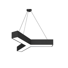 Đèn thả trần văn phòng mặt lục giác chiều dài cạnh 400mm, 54w