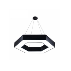 Đèn thả trần văn phòng mặt lục giác chiều dài cạnh 400mm, 54w