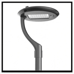 Đầu Cột Đèn Chiếu Sáng Khu Đô Thị Mới, Cảnh Quan Công Viên ZAT-1022A LED 30W-150W, hợp cột 3m-6m