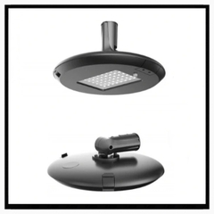 Đầu Cột Đèn Đường Khu Đô Thị Mới, Công Viên ZAT-1022B LED 30W-150W, hợp cột 3m-6m