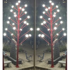 Đèn Trang Trí Cây Thông Lắp Tay Cầu D200 Cao 5m D141/76