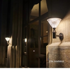 Đèn Tường Trang Trí Sân Vườn Năng Lượng Mặt Trời ZG-BD4005 Kim Cương ZALAA Garden Lights