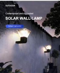 Đèn Tường Sân Vườn Năng Lượng Mặt Trời ZG-BD6001 ZALAA Garden Lights