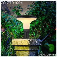 Đèn Trụ Cổng Sân Vườn Năng Lượng Mặt Trời Trang Trí Cột Tường Rào Ngoài Trời Zalaa ZG-ZTD1004