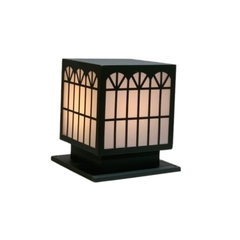 Đèn Trụ Cổng Vuông ZTCV LED-E27 D200, D250, D300, D400... Inox Sơn theo yêu cầu