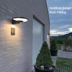 Đèn Gắn Tường Năng Lượng Mặt Trời Hình Đĩa Bay UFO Hiện Đại ZG-BD1008 ZALAA