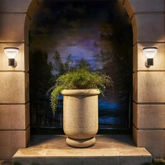 Đèn Tường Ngoại Thất Tòa Nhà Năng Lượng Mặt Trời ZG-BD4001 ZALAA Garden Lights