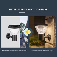 Đèn Tường Ngoại Thất Tòa Nhà Năng Lượng Mặt Trời ZG-BD4001 ZALAA Garden Lights
