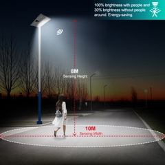 Đèn Đường Năng Lượng Mặt Trời ZALAA ZL-BWH Tích Hợp Cảm Biến Thông Minh Tiết Kiệm Điện