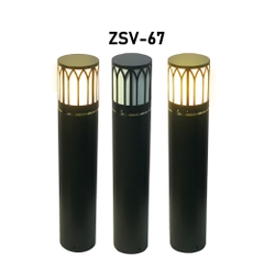 ✅ Trụ Đèn LED | Nấm Sân Vườn ZSV Kiểu dàng tròn cao từ 30cm đến 1m
