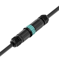 Đầu Nối Điện Chữ 2 Đầu Âm/Dương EW-M28MF Chống nước, Ngoài trời IP68 - Linh kiện đèn led Zalaa