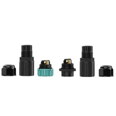 Đầu Nối Điện Chữ 2 Đầu Âm/Dương EW-M28MF Chống nước, Ngoài trời IP68 - Linh kiện đèn led Zalaa