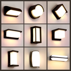 Đèn LED Gắn Tường chiếu sáng ngoại thất và trang trí cảnh quan sân vườn