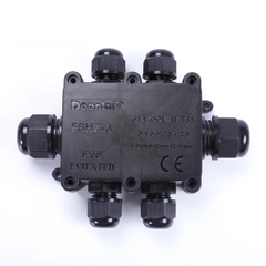 Hộp Nối Chống Nước 6 Ngả FSH713-6 Bằng Nhựa, Chống Nước, Ngoài Trời IP68 - Linh kiện đèn led Zalaa