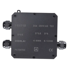 Hộp Nối Điện Deenlai FSH716-A - Chia nhiều cổng từ 2 đến 12 ngả, Chống nước, Ngoài trời IP68 - Linh kiện đèn led Zalaa