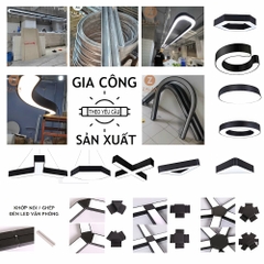 Gia Công Sản Xuất Đèn LED Văn Phòng / Showroom / Cửa Hàng Theo Yêu Cầu