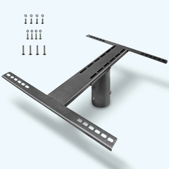 Giá Đỡ Tấm Pin Mặt Trời 76mm Có Thể Điều Chỉnh/Adjustable 76mm Solar Panel Mount Bracket | ZALAA OEM Theo Yêu Cầu