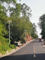 Đèn Năng Lượng Mặt Trời Thắp Sáng Đường Quê - Nông Thôn Mới