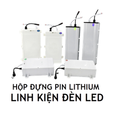 Hộp Đựng Pin Lithium Cho Đèn LED Năng Lượng Mặt Trời/Gió - Báo giá theo Dự Án/Công Trình