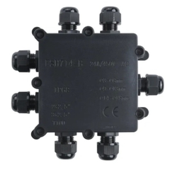 Hộp Nối Điện Chống Nước 2 3 4 5 6 Ngả Deenlai FSH714-B Chống Nước, Ngoài Trời IP68 - Linh kiện đèn led Zalaa