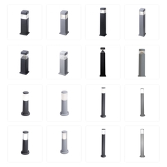 Đền Trụ Nấm Sân Vườn ZALAA Cao từ 30cm-80cm Mã sản phẩm ZNSV-D120-H800